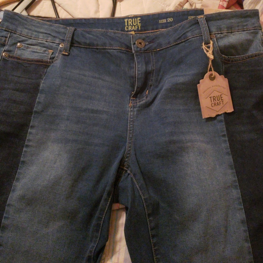 NWT Women's True Craft Jeans size 20